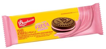 Bauducco Sandwich Biscuits Chocolate And Strawberry 65g